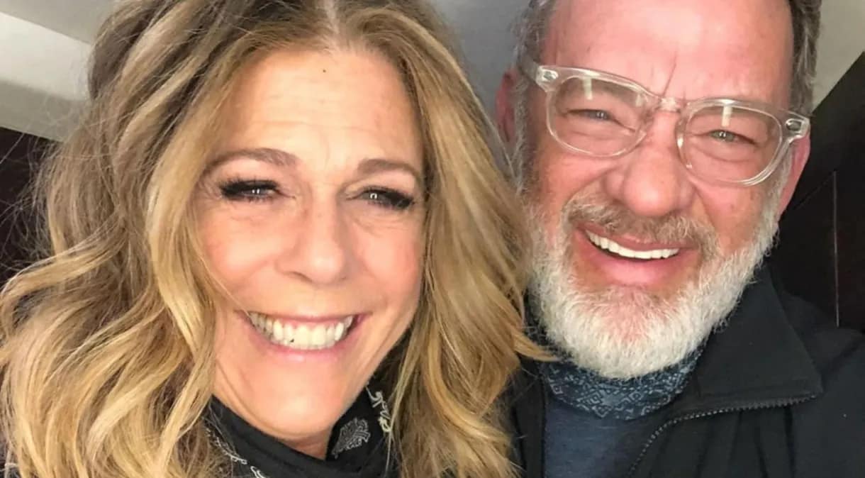 Tom Hanks e Rita Wilson.