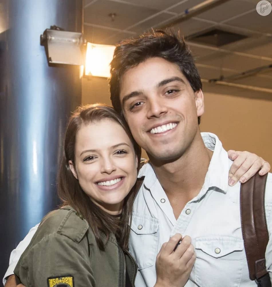 Aghata Moreira e Rodrigo Simas atuaram juntos em "Malhação.