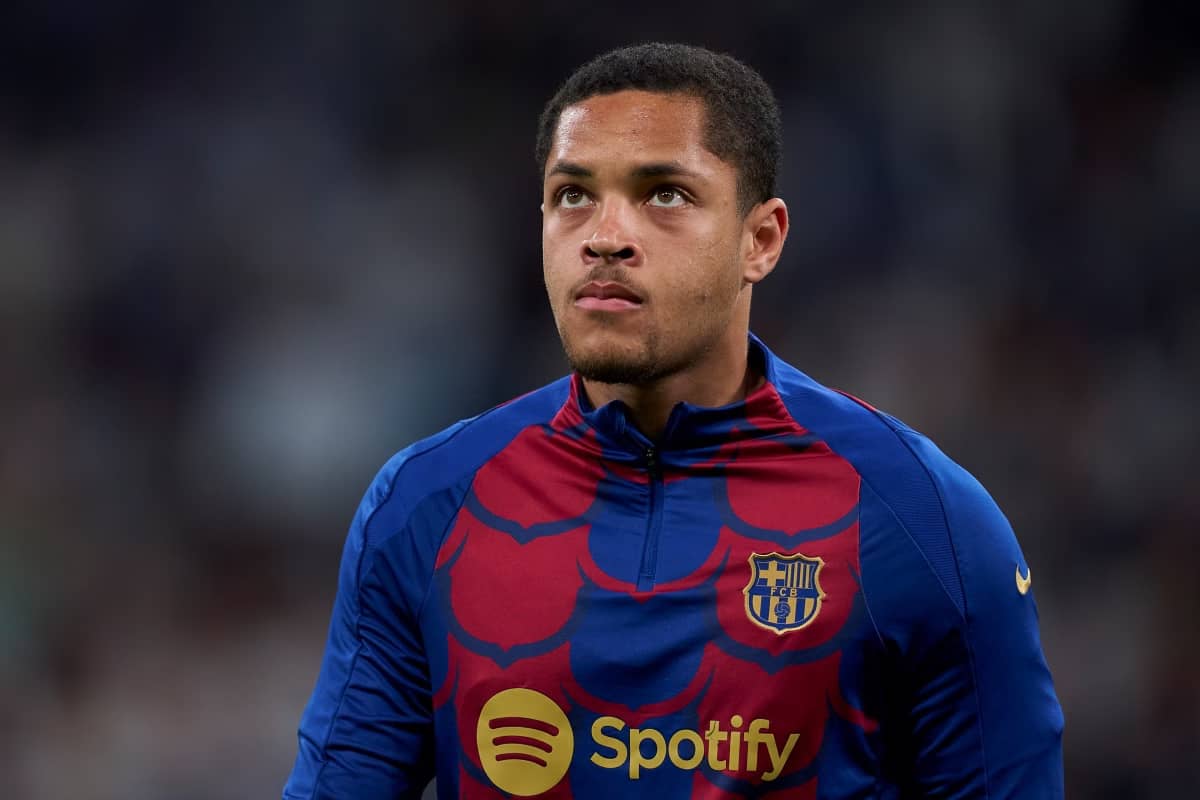 Jogador Vitor Roque.